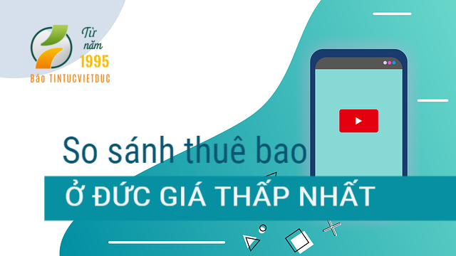 So sánh giá thuê bao điện thoại di động Mobile ở Đức