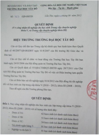 Vụ Hoa hậu Thu Thảo: Hiệu trưởng tiếp tục