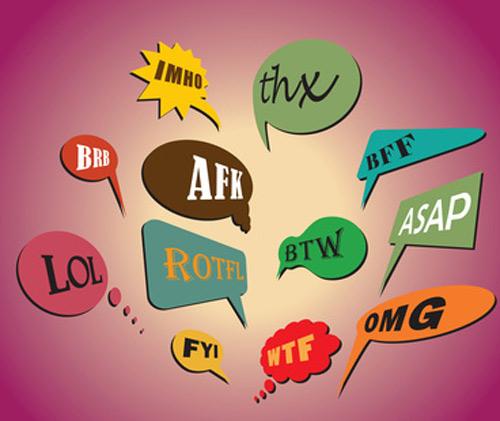 Bạn có biết: 60 từ viết tắt tiếng Anh giới trẻ chuộng nhất - 0 Bạn có biết: 60 từ viết tắt tiếng Anh giới trẻ chuộng nhất - 0