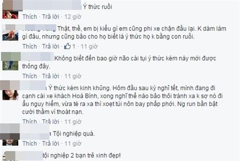 Lĩnh trọn túi nôn từ xe buýt - ý thức giao thông ở đâu? - 1 Lĩnh trọn túi nôn từ xe buýt - ý thức giao thông ở đâu? - 1