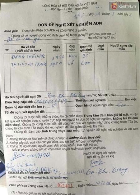 Đã có kết quả giám định ADN trường hợp đầu tiên vụ trao nhầm con 42 năm - 2 Đã có kết quả giám định ADN trường hợp đầu tiên vụ trao nhầm con 42 năm - 2
