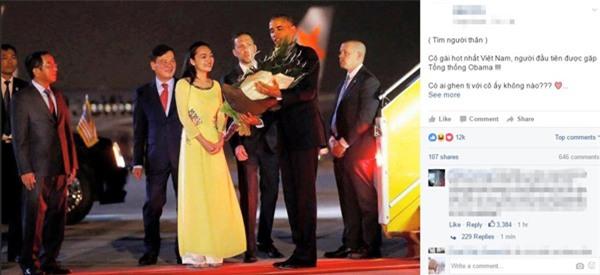 Gặp nữ sinh vinh dự được tặng hoa chào mừng Tổng thống Mỹ Obama tới Việt Nam - 1 Gặp nữ sinh vinh dự được tặng hoa chào mừng Tổng thống Mỹ Obama tới Việt Nam - 1