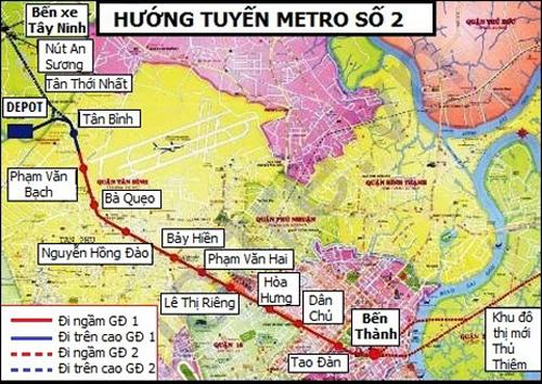 Nhà tài trợ Đức than phiền về tiến độ tuyến metro số 2 của TP HCM - 1 Nhà tài trợ Đức than phiền về tiến độ tuyến metro số 2 của TP HCM - 1