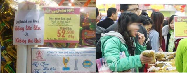 Hình ảnh khó tin của một số người Việt tại siêu thị - 2 Hình ảnh khó tin của một số người Việt tại siêu thị - 2