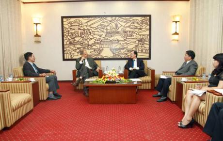 Bộ trưởng Phạm Hồng Hà tiếp Đại sứ CHLB Đức tại Việt Nam - 0