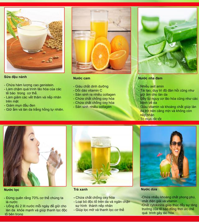 6 loại nước uống thần kỳ mang lại làn da đẹp - 0 6 loại nước uống thần kỳ mang lại làn da đẹp - 0
