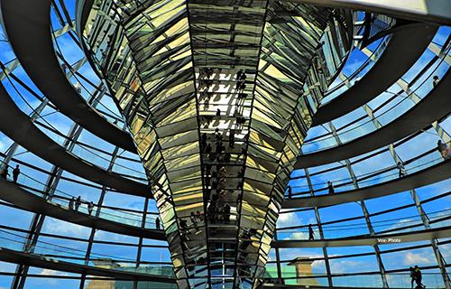 Độc đáo mái vòm Nhà Quốc hội Đức - 1 Độc đáo mái vòm Nhà Quốc hội Đức - 1