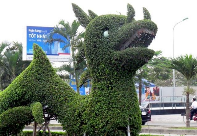Cận cảnh mô hình rồng gây tranh cãi ở Hải Phòng - 4 Cận cảnh mô hình rồng gây tranh cãi ở Hải Phòng - 4