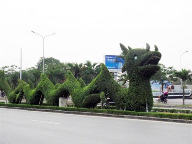 Cận cảnh mô hình rồng gây tranh cãi ở Hải Phòng - 5 Cận cảnh mô hình rồng gây tranh cãi ở Hải Phòng - 5