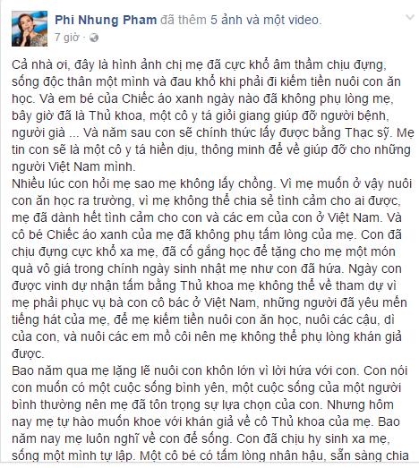 Hơn 20 năm giấu kín, Phi Nhung bất ngờ công khai con gái ruột? - 1
