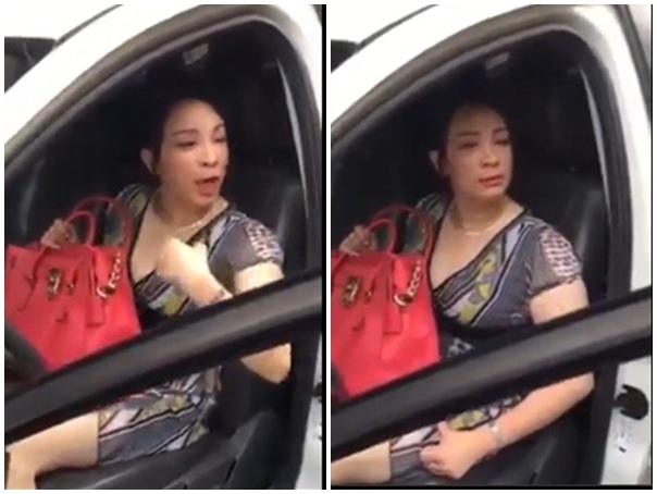 L&aacute;i xe v&agrave;o đường cấm, nữ Việt kiều cố thủ trong xe th&aacute;ch thức c&ocirc;ng an - 0