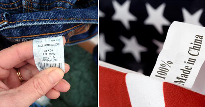 Hàng từ Mỹ nhưng lại gắn mác "Made in China", tại sao lại như vậy?