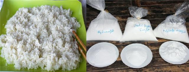 Cơm nở gấp 3, 4 lần nhờ hóa chất: Hiểm họa khôn lường - 1 Cơm nở gấp 3, 4 lần nhờ hóa chất: Hiểm họa khôn lường - 1