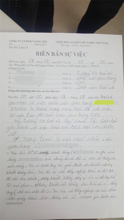 Chủ chuỗi tiệm trà - cafe nổi tiếng Sài Gòn tát nữ nhân viên bán hàng tại Trung tâm thương mại - 2 Chủ chuỗi tiệm trà - cafe nổi tiếng Sài Gòn tát nữ nhân viên bán hàng tại Trung tâm thương mại - 2