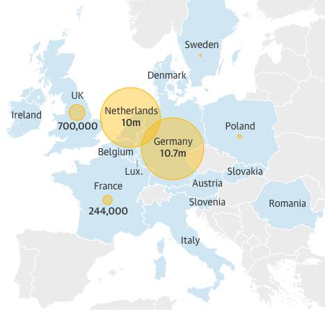 Trứng gà nhiễm thuốc trừ sâu vượt châu Âu lan tới châu Á - 0 Trứng gà nhiễm thuốc trừ sâu vượt châu Âu lan tới châu Á - 0