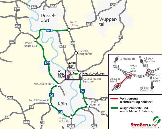 Đức: Nghi ngờ có bom dưới lòng đường cao tốc, Autobahn A1 cấm đường trên diện rộng nhiều ngày - 1 Đức: Nghi ngờ có bom dưới lòng đường cao tốc, Autobahn A1 cấm đường trên diện rộng nhiều ngày - 1