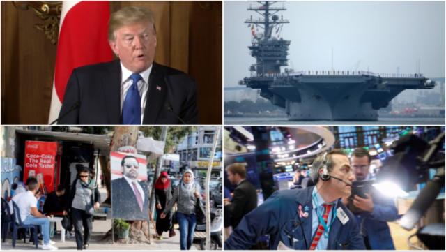 Thế giới đêm qua: Tổng thống Trump kêu gọi Nhật mua nhiều vũ khí, 3 tàu sân bay Mỹ sắp tập trận chung, Ảrập Xêut tố Lebanon tuyên chiến - 0 Thế giới đêm qua: Tổng thống Trump kêu gọi Nhật mua nhiều vũ khí, 3 tàu sân bay Mỹ sắp tập trận chung, Ảrập Xêut tố Lebanon tuyên chiến - 0