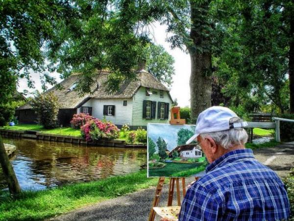 Đến thăm ngôi làng dập dềnh sóng nước ở Hà Lan, nơi thời gian phủ bóng những lớp rêu xanh - 11 Đến thăm ngôi làng dập dềnh sóng nước ở Hà Lan, nơi thời gian phủ bóng những lớp rêu xanh - 11