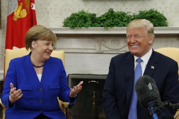 Tổng thống Trump dành những lời ‘có cánh’ cho Thủ tướng Đức - 0 Tổng thống Trump dành những lời ‘có cánh’ cho Thủ tướng Đức - 0