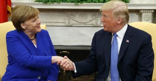 Tổng thống Trump vẫn dè dặt với Thủ tướng Đức Angela Merkel? - 0 Tổng thống Trump vẫn dè dặt với Thủ tướng Đức Angela Merkel? - 0