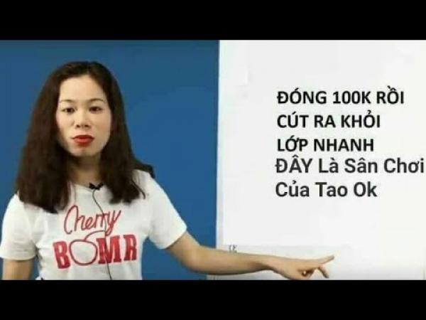 Cô giáo tiếng Anh xưng mày -tao, chửi học viên là “óc lợn”: Trả lại hàng chục triệu đồng học phí - 0 Cô giáo tiếng Anh xưng mày -tao, chửi học viên là “óc lợn”: Trả lại hàng chục triệu đồng học phí - 0