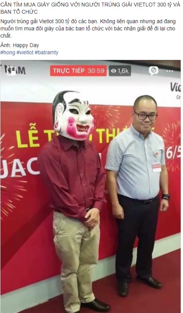 Dân mạng tung bằng chứng buổi trao giải Vietlott hơn 300 tỷ đồng chỉ là “dựng cảnh” - 6 Dân mạng tung bằng chứng buổi trao giải Vietlott hơn 300 tỷ đồng chỉ là “dựng cảnh” - 6
