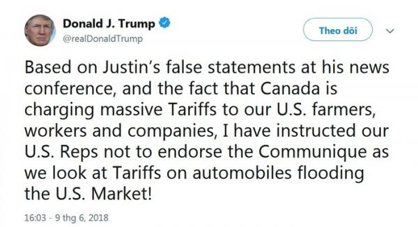 Đức chỉ trích ông Trump đã ‘phá hủy niềm tin chỉ bằng 280 ký tự trên Twitter’ - 1 Đức chỉ trích ông Trump đã ‘phá hủy niềm tin chỉ bằng 280 ký tự trên Twitter’ - 1