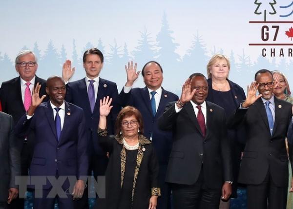 G7 đánh giá cao vai trò, uy tín và vị thế quốc tế của Việt Nam - 0 G7 đánh giá cao vai trò, uy tín và vị thế quốc tế của Việt Nam - 0