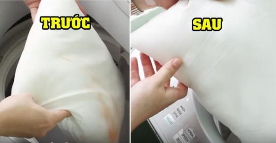 Mẹo tẩy trắng ruột gối, đánh bay vết ố nhanh chóng giúp chị em tiết kiệm khối thời gian