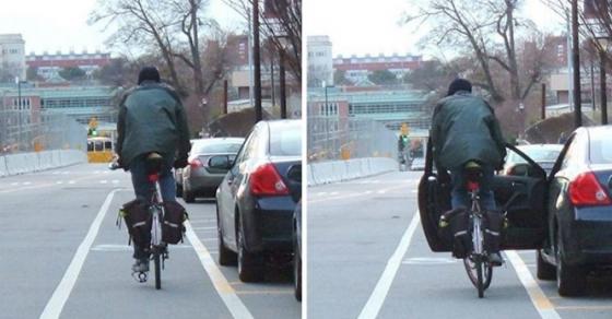 Cách mở cửa ô tô an toàn không gây tai nạn cho người đi đường