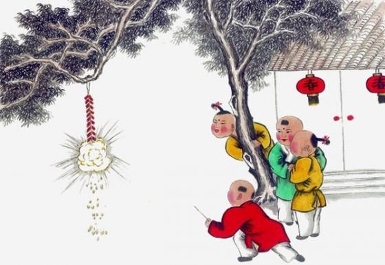 Cổ nhân vì sao đốt pháo trong ngày tết?