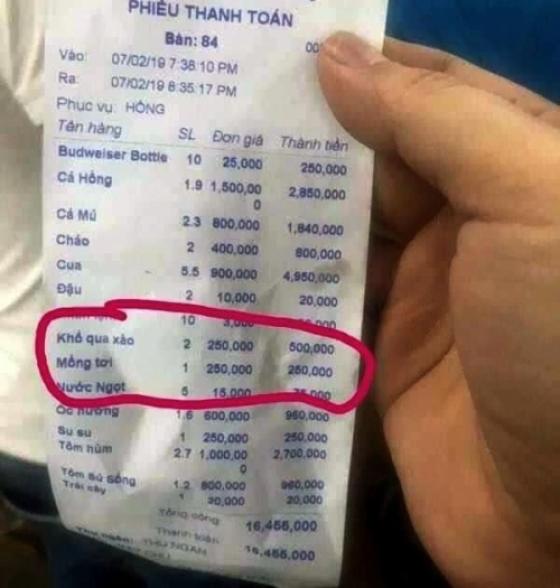 42 1 Them Nha Hang O Nha Trang Chem 3 Dia Rau 750000 Dong