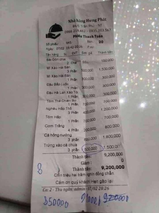 42 2 Tinh Gia Tren Troi Du Khach Nha Hang Phai Go Bo Bang Hieu