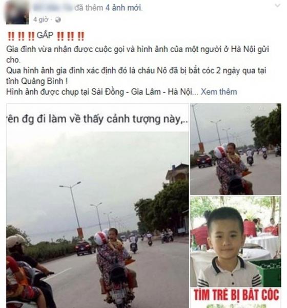 42 2 Truy Tim Hinh Anh Em Be Khoc Tren Duong Nghi La Be Trai 6 Tuoi Mat Tich Bi An O Quang Binh