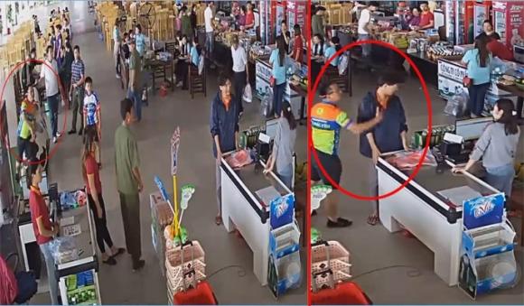 42 1 Con Trai Mua Do Khong Tra Tien Bo Nem Xuc Xich Tat Nhan Vien Ban Hang