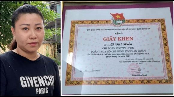 42 1 Tuong Le Van Cuong Dai Uy Le Thi Hien Khong Con Du Tu Cach Dung Trong Hang Ngu Cong An