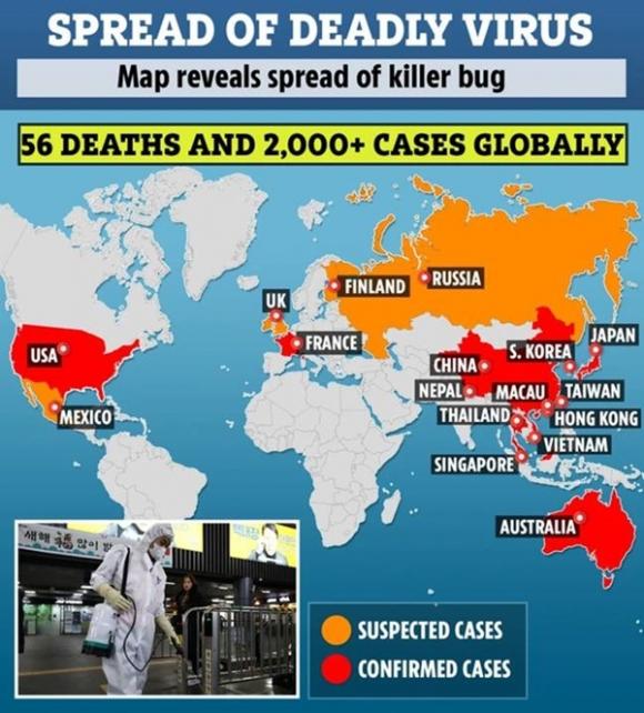 42 4 Giat Minh Truoc Su Lay Lan Virus Corona Tren Ban Do Nhiet O Benh Khong Con La Cua Rieng Trung Quoc Nua Ma Da Tien Trien Tren Toan Cau
