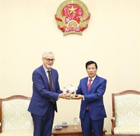 42 3 Bo Truong Nguyen Ngoc Thien Hop Tac Van Hoa The Thao Du Lich Viet Nam Duc Da Dat Nhieu Thanh Tuu Quan Trong