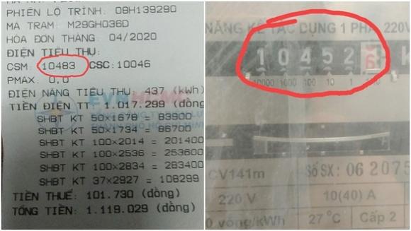 42 1 Dan Phat Hien Bi Ghi Tang So Dien Dien Luc Ly Giai Nang Nong Vao Buoi Trua Nen Ghi Nham