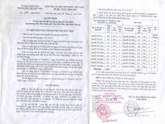 42 5 Thu Hoi Chuc Nghin M2 Dat Cua Dan O Binh Duong Khong Co Quyet Dinh