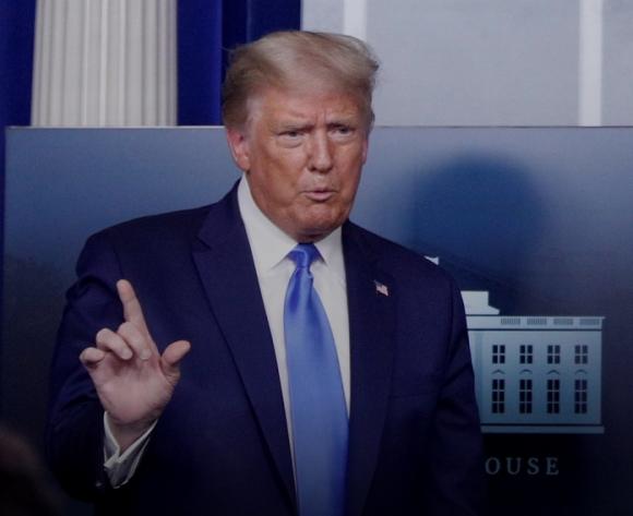 42 1 Tong Thong Trump Tuyen Bo Neu Thua Se Dua Ket Qua Bau Cu Ra Toa An Toi Cao