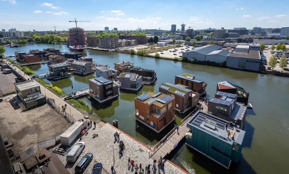 Những căn nhà „miễn nhiễm“ lũ lụt tại Hà Lan