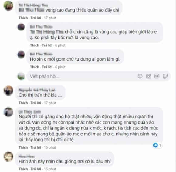 42 4 Xot Xa Canh Quan Ao Cuu Tro Mien Trung Bi De Ngon Ngang Mot Goc Duong