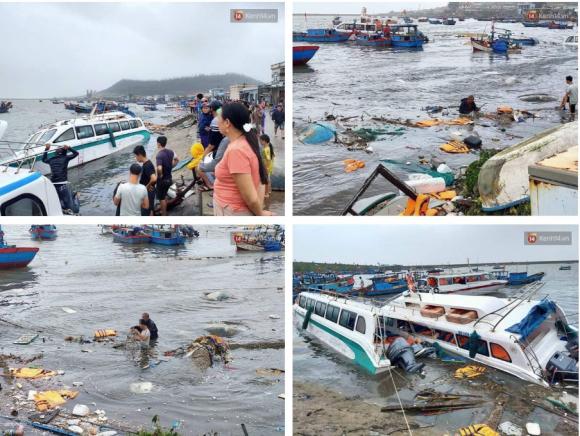 42 4 Nhung Hinh Anh Dau Tien Tai Dao Ly Son Khi Bao So 9 Di Qua Moi Thu Deu Tan Hoang Nguoi Dan That Than Ben Dong Do Nat