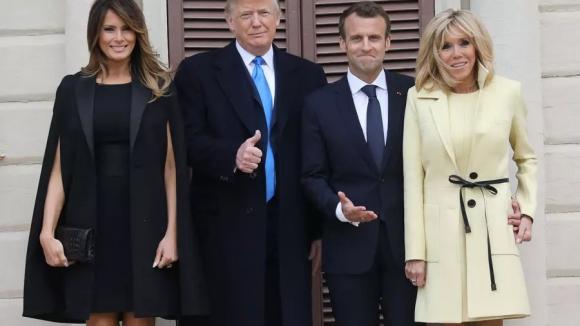 42 1 Macron  Trump  Tu Tinh Cam Ca Nhan Nong Am Den Ganh Dua Chien Luoc