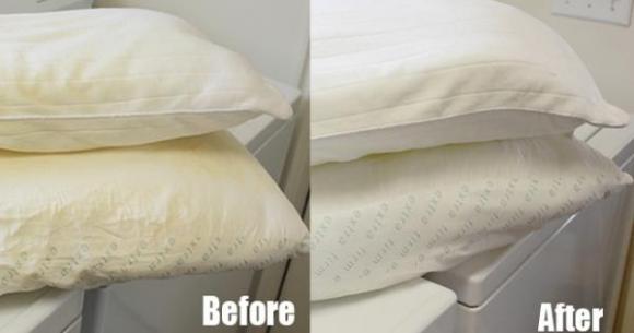 42 1 Cach Cuc Hay Lam Sach Ruot Goi Du Ban Den May Cung Trang Tinh