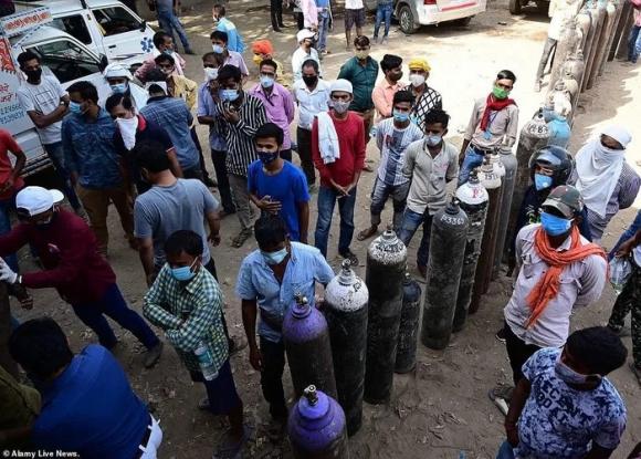 42 7 Covid 19 Nuot Nguoi Nhu Quai Vat O An Do Lo Hoa Tang Va Bai Thieu Deu Qua Tai