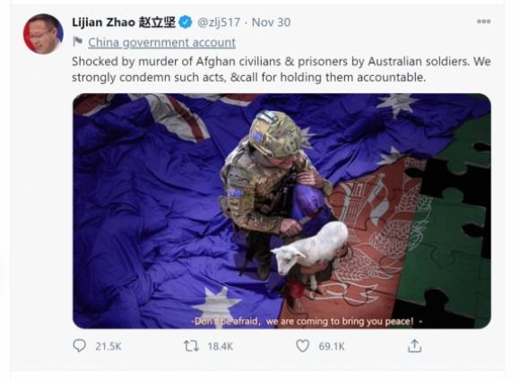 42 3 Phat Ngon Vien Bo Ngoai Giao Trung Quoc Lai Gay Thi Phi Tren Mang Xa Hoi