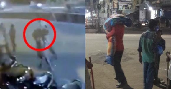 42 1 Hinh Anh Gay Soc O An Do Nguoi Phu Nu Guc Chet Tai Ga Tau Vi Covid 19 Chong Vac Xac Vo Chet Tren Vai Tim Den Noi Hoa Tang