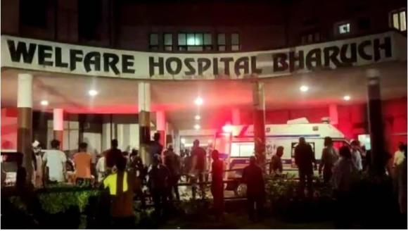 42 1 Chay Benh Vien Tai An Do 16 Benh Nhan Covid 19 Thiet Mang